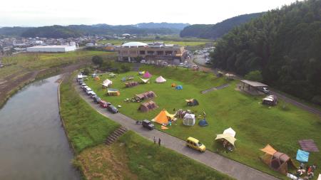 和水江田川カヌー・キャンプ場
