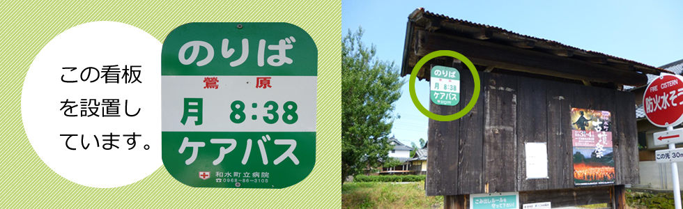 看板について