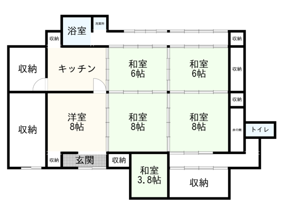 ①間取（平面図）