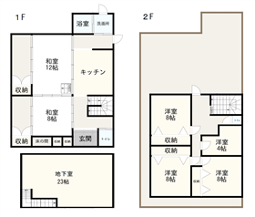 00間取図